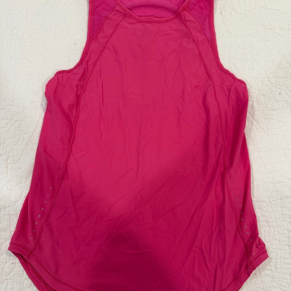 Lululemon Athletica Bright Pink Tank Top